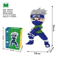 Lego Kakashi trong naruto 36cm TẶNG BÚA - UniLabel