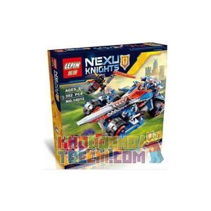Lego khối lắp ráp nexo knights 10488 phi cơ phóng gươm và xe của clay