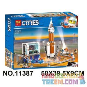 Lego lắp ghép mô hình  Tên Lửa Cities 11387