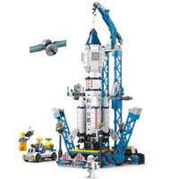 Lego Lắp Ghép Tàu Vũ Trụ Lele Brother 8864 - 458 Chi Tiết