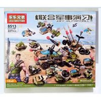 lego lắp ghép  xe tăng 272 chi tiết brother 8513 Siêu rẻ