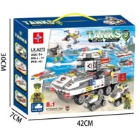Lego Lắp ráp Ghép Hình Xe Tăng (491 Miếng ghép) A273