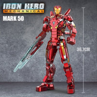 Lego lắp ráp Mô hình ROBOT Iron Man Mark 50