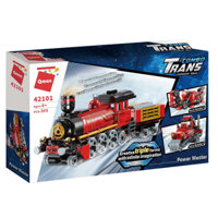 LEGO Lắp Ráp Mô Hình Tàu Hỏa Cỡ Lớn 305 Pcs QMAN-42101, Đồ chơi lắp ráp xếp hình tàu hỏa cho bé
