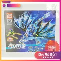 Lego Lắp Ráp Robot Rồng Bay NinjaGo 2 in 1 - Quan Guan 636 ( Xanh - 275 Mảnh ) [Hot]