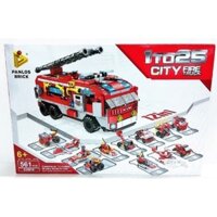 lego lắp ráp xe cứu hoả 567 miếng (12 trong 1)
