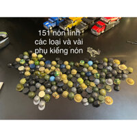 Lego lẻ tổng hợp, tất cả 151 nón lính Lego các loại