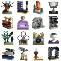 Lego LEGO Harry Potter 76404 Thịt Giết Giáng Sinh Đếm Ngược Lịch mini Cảnh Mang Dụng Cụ Thương Hiệu Mới Z3