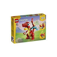 Lego (LEGO) Khối Xây Dựng Lắp Ráp 31145 Rồng Bay Nhỏ Đỏ 6 Tuổi + Bé Trai Bé Gái Đồ Chơi Trẻ Em Quà Tặng Sinh Nhật