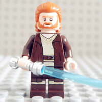 Lego LEGO Star Wars Minifigure Obiwan SW1227 Phiên bản trung niên 75334 RE độc quyền