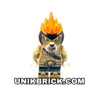 Lego Leonidas - Sư tử bờm cam trong Chima - Huyền thoại Chima chính hãng (như hình)