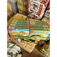Lego lốc 8 , 16 lego ninja , xe đua các loại có hướng dẫn
