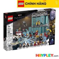 LEGO Marvel 76216 Phòng chứa giáp của Người Sắt