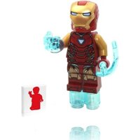 LEGO Marvel Super Heroes Avengers Endgame Minifigure - Iron Man Mark 85 Armor (with Blasters) 76131