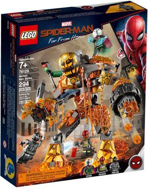 LEGO Marvel Super Heros - Đối đầu Molten Man 76128 (294 Chi tiết)