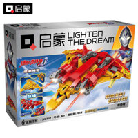 lego máy bay Khối xây dựng giác ngộ Xe anh hùng Ultraman Chiến thắng Falcon 75090 Đồ chơi sinh nhật cho bé trai