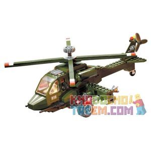 Lego máy bay trực thăng - enlighten 818