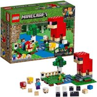 LEGO Minecraft 21153 Hàng nhập USA - Xây dựng nông trại Steve và cừu