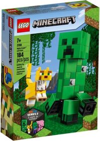 LEGO Minecraft 21156 Trận chiến Creeper Khổng lồ và Mèo gấm