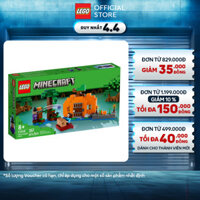 LEGO MINECRAFT 21248 Đồ chơi lắp ráp Nông Trại Bí Ngô (257 chi tiết)