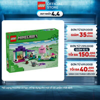 LEGO MINECRAFT 21253 Đồ chơi lắp ráp Mô hình khu bảo tồn động vật hoang dã (206 chi tiết)