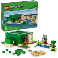 LEGO MINECRAFT 21254 Đồ chơi lắp ráp Ngôi nhà rùa biển (234 chi tiết)