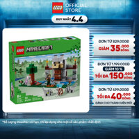 LEGO MINECRAFT 21261 Đồ Chơi Lắp Ráp Tòa Thành Sói (312 chi tiết)