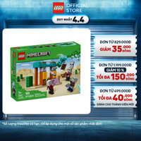 LEGO MINECRAFT 21267 Đồ Chơi Lắp Ráp Đội Tuần Tra Sa Mạc Illager (105 chi tiết)