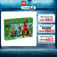 LEGO MINECRAFT 21282 Đồ Chơi Lắp Ráp Ngôi Nhà Của Vẹt  (535 chi tiết)