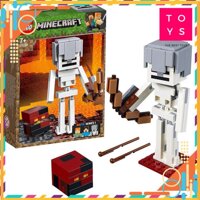 LEGO® MINECRAFT Skeleton Khổng Lồ và Sinh Vật Magma Cube 21150  .