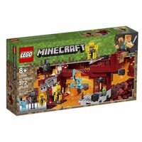 LEGO Minecraft The Blaze Bridge 21154 – Bộ công cụ xây dựng cầu