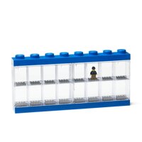 LEGO Minifigure Display Case Large - Blue Special Edition Bonus Minifigure