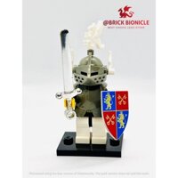 LEGO MINIFIGURES - ĐỒ CHƠI LẮP RÁP LEGO HIỆP SĨ - Black Knight 6086