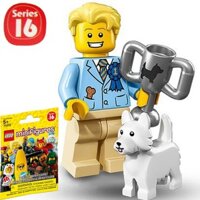 LEGO Minifigures Dog Show Winner 71013 Series 16 - Nhân Vật LEGO Người Giành Giải Cuộc Thi Chó Cảnh