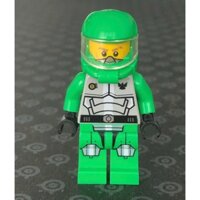 LEGO Minifigures - Lego Galaxy Squad  - Mini Green Chuck Stonebreaker (trong set 70706)