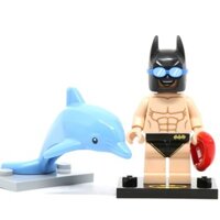 LEGO Minifigures Người Dơi Tắm Biển Swimming Pool Batman 71020