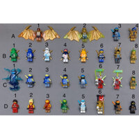 lego minifigures nhân vật ninjago hàng chính hãng