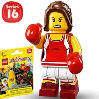 LEGO Minifigures Nữ Võ Sĩ Đấm Bốc Kickboxer 71013 Series 16