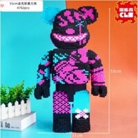 Lego mô hình cỡ lớn 55cm đồ chơi lắp ráp Bearbrick