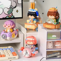 Lego Mô Hình Lắp Ráp Roro Jump Vehical, Đồ Chơi Lắp Ghép Xe, Tàu Ngầm, Xếp Hình Cho Bé Clever Box