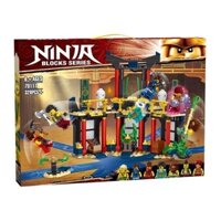 lego morro lego ninjago lego ninjago rồng lego ninjago lốc xoáy lego ninjago lloyd Tương thích với Lego Phantom Ninja Series Elements Challenge Game 71735 Boys Puzzle Lắp ráp Khối xây dựng Đồ chơi