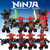 lego morro lego ninjago lego ninjago rồng lego ninjago lốc xoáy lego ninjago lloyd Tương thích với Lego Phantom Ninja Man, Tướng đá đỏ, Tướng Kizu, Samurai Scout, Quân Đoàn ma