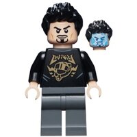 Lego Nhân vật Tony Stark - Iron man Áo đen (2 mặt) / Lego sh747: Tony Stark - Black Top with Gold Pattern