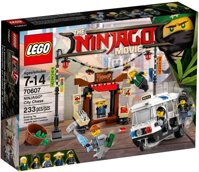 LEGO Ninjago 70607 (233 Chi Tiết)- Cuộc Truy Đuổi Tại Thành Phố Ninjago