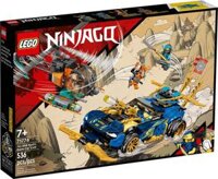 LEGO NINJAGO 71776 Xe đua tốc độ của Jay và Nya