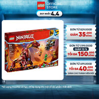 LEGO NINJAGO 71793 Đồ chơi lắp ráp Rồng thần dung nham Heatwave (479 chi tiết)