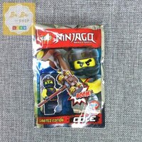 Lego Ninjago 891839 - Cole foil pack #5 - Bộ xếp hình Lego Nhân vật Cole