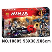 Lego Ninjago Bela 10805 : Lắp ghép siêu xe Killow và Samurai X Season phần 8