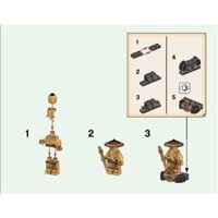 LEGO Ninjago Legacy Wu Sensei minifigure 10th Anniversary - njo658 - nhân vật tách set 71741 kèm bệ kỉ niệm 10 năm