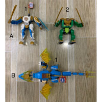 lego ninjago robot chiến đấu của zane, lloyd và rồng của jays hàng chính hãng